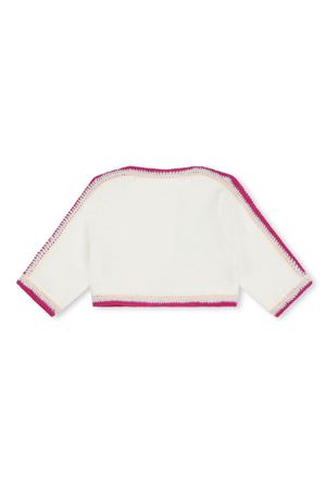 cardigan in cotone bianco CHLOE' KIDS | C20041117